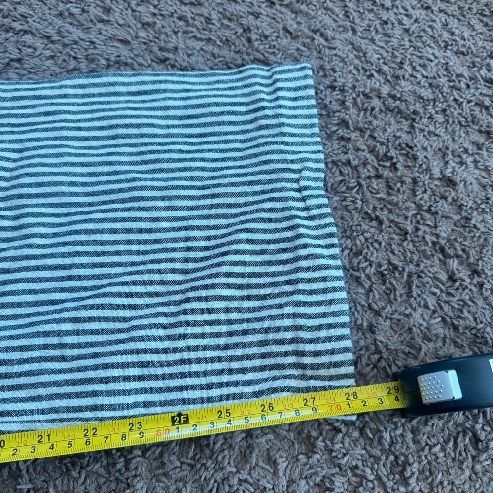 Rewind The Lounge Act Striped Linen Blend Pants Drawstring Sailor 11 30 - Picture 9 of 9